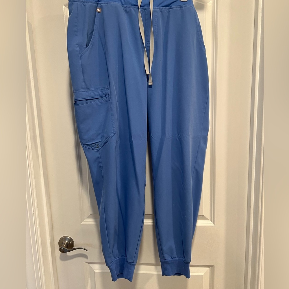 GUC Figs Zamora Ceil Blue Joggers Womens XL